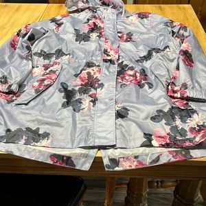 Joules Pack away rain coat NWOT